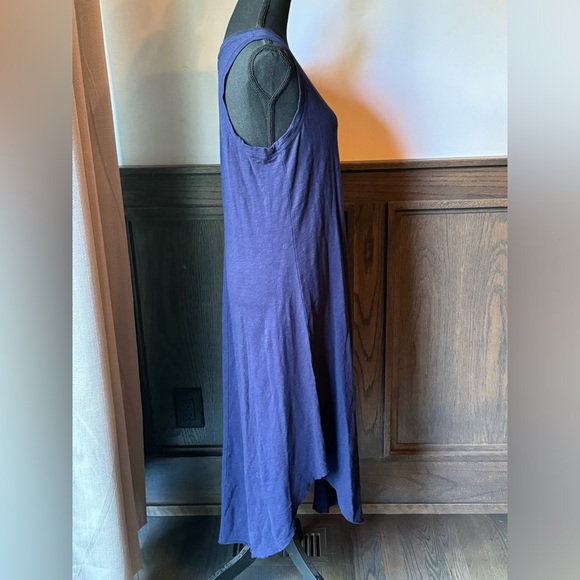 Gap navy blue v neck racer back tank dress  size small nwt - Picture 4 of 6